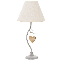 Lampe de bureau Alexandra House Living Blanc Métal 40 W 23 x 48 x 23 cm