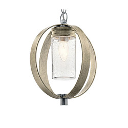 Elstead Lighting Kichler - Suspension extérieur gris vieilli