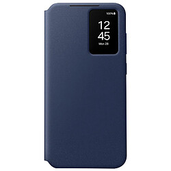 Samsung Etui Clear View Cover Galaxy S24 FE - Bleu