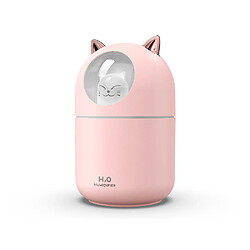 Avizar TechKidz Humidificateur Veilleuse Chat Rose