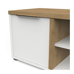 Acheter But Meuble TV Axelle - Blanc mat