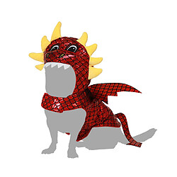 Avis BigBuy Déguisement de Chien - Taille M Dragon
