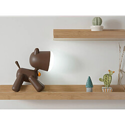 Avizar TechKidz Lampe veilleuse Dog Art - Marron
