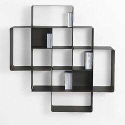 Inside 75 Bibliothèque colonne - Gris ardoise