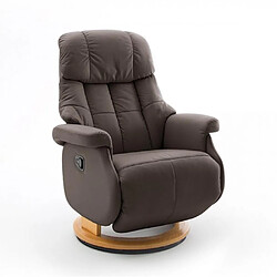 Inside 75 Fauteuil de relaxation pivotant - Marron