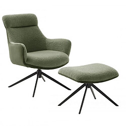 Inside 75 fauteuil relaxation Luan - Vert olive