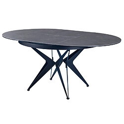 Inside 75 Table à manger Riviera - Noir