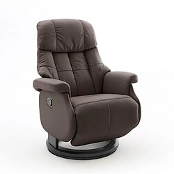 Inside 75 Fauteuil relax cuir - Marron