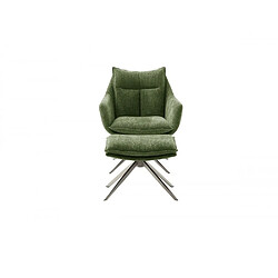 Inside 75 Fauteuil lounge Damian - Vert