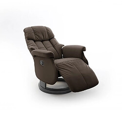 Inside 75 Fauteuil relax cuir - Marron