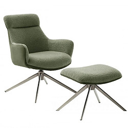 Inside 75 Fauteuil relaxation pivotant - Vert