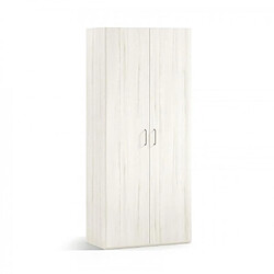 Inside 75 Armoire 2 portes - Blanc mat