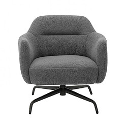 Inside 75 fauteuil Mateo pivotant - Gris