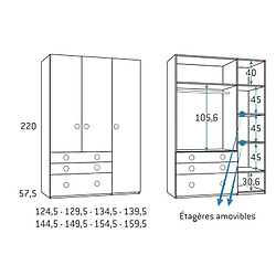 Inside 75 FORMAS - 220 cm