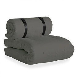 Inside 75 Fauteuil futon Buckle-Up - Gris foncé
