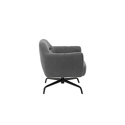 Inside 75 fauteuil Mateo pivotant - Gris