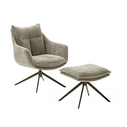 Inside 75 Fauteuil relaxation pivotant - Gris