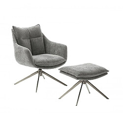 Inside 75 fauteuil relaxation pivotant - Gris