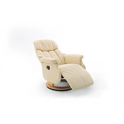 Inside 75 Fauteuil relax manuel - Crème