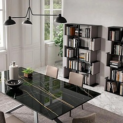 Inside 75 Bibliothèque colonne Manga - Gris