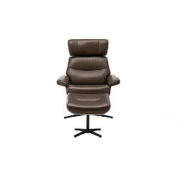 Acheter Inside 75 Fauteuil relaxation pivotant - Marron