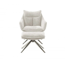 Inside 75 Fauteuil relaxation Damian - Crème