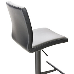 Acheter Decoshop26 Tabouret de bar pivotant - Noir