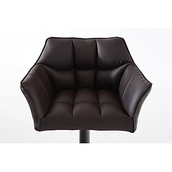 Decoshop26 Tabouret de bar - Marron pas cher