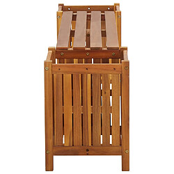 Banc de jardin helloshop26 - 150 cm Bois d'Acacia