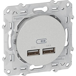 Schneider electric Odace S530407 - Aluminium