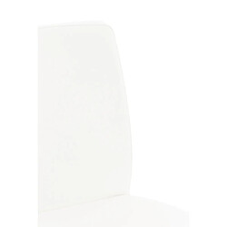 Decoshop26 Tabouret de bar - Blanc pas cher