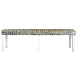 decoshop26 Banc rotin - Manguier 160 cm