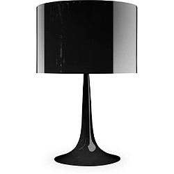 ICONIK INTERIOR Lampe de Table - Lampe de Salon - Spone Noir