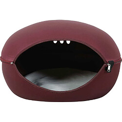 Zolux Dôme 2 en 1 pour Chat - Bordeaux