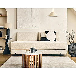Acheter Bestmobilier Canapé convertible 3 places - Beige