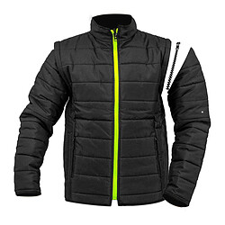 Autres Temps Gilet Manche Amovible - Noir