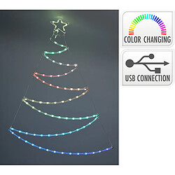 Lifetime Décoration lumineuse Sapin de Noël RGB
