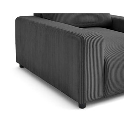 Acheter Lisa design Fauteuil Pivoine - Gris foncé