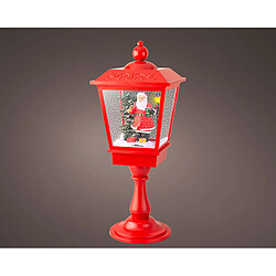 Lumineo Lanterne LED Rouge Père Noël