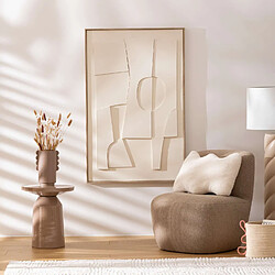 Avis Atmosphera Table d'appoint ronde en métal SITA - Beige