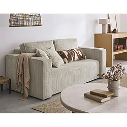 Bestmobilier Canapé droit Topaze - Beige