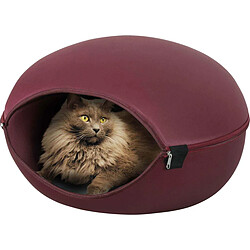Zolux Dôme 2 en 1 pour Chat - Bordeaux