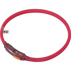 Zolux Collier Lumineux Bivouak Rouge