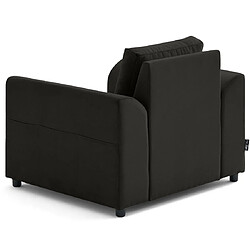 Avis Lisa Design Camelia - fauteuil avec poche en velours