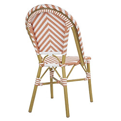 bolero Parisien - Chaises rotin (Lot de 2) pas cher