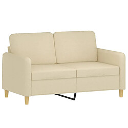 Avis vidaXL Ensemble canapés - Crème