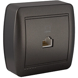 Solera Prise RJ45 Cat 5 - Noir