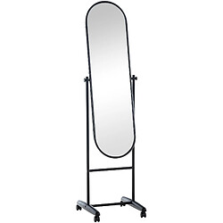 Decoshop26 Miroir sur Pieds - Ovale 113x33 cm