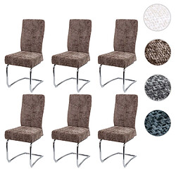 Mendler Chaises HWC-G56 - Brun