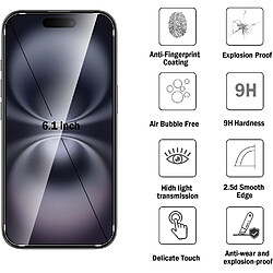 Avis Little Boutik iPhone 16 - Protection écran et caméra